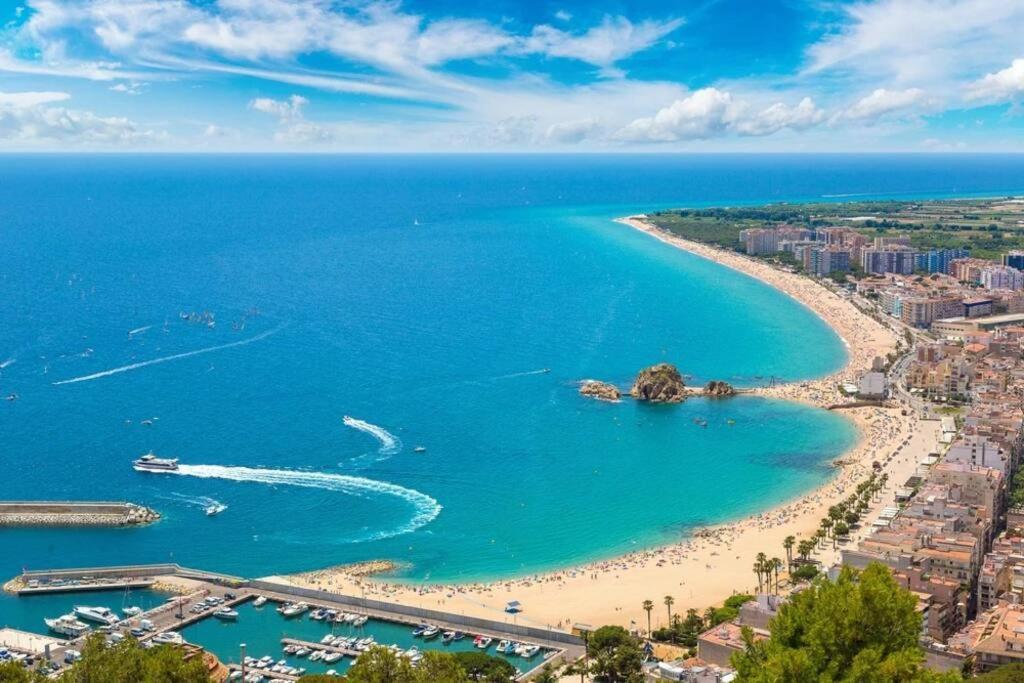 Alegre Apto Con Piscina, A 300M De La Playa. บลาเนส ภายนอก รูปภาพ